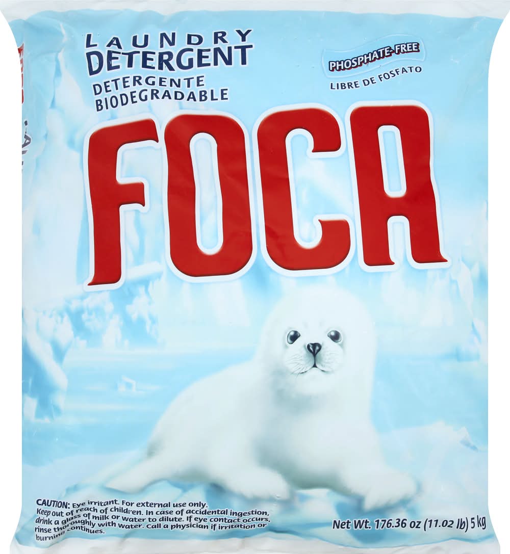 Foca Biodegradable Laundry Detergent Powder (176.36 oz)