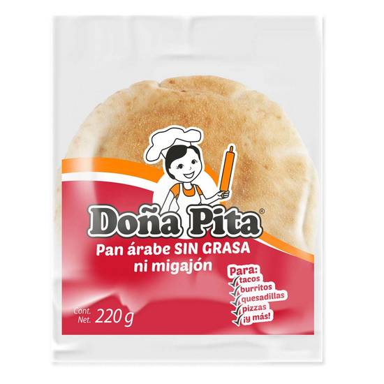Doña pita pan pita (220 g)