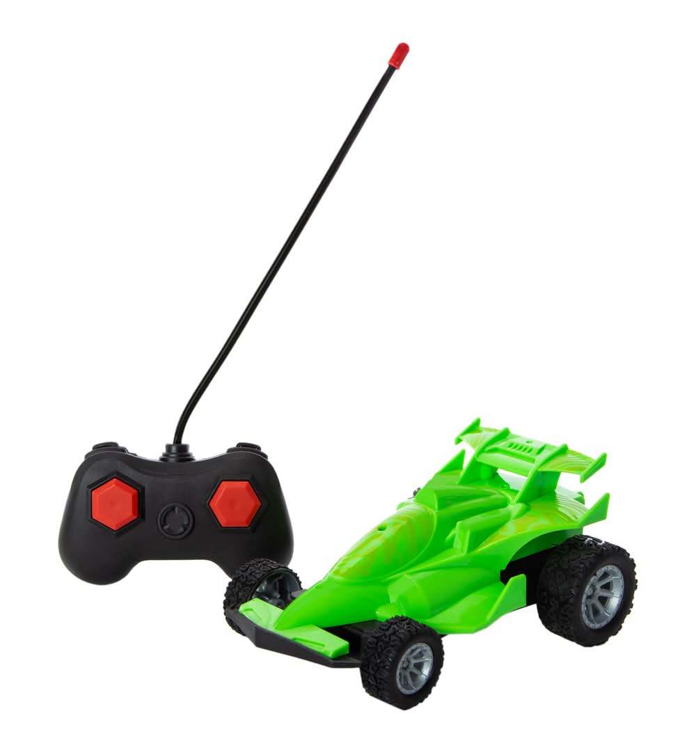 XVB™ Remote Control Race Car With LED Lights Green