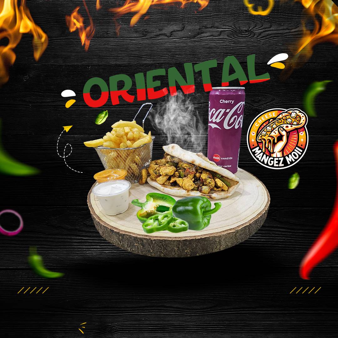 Menu sandwich oriental