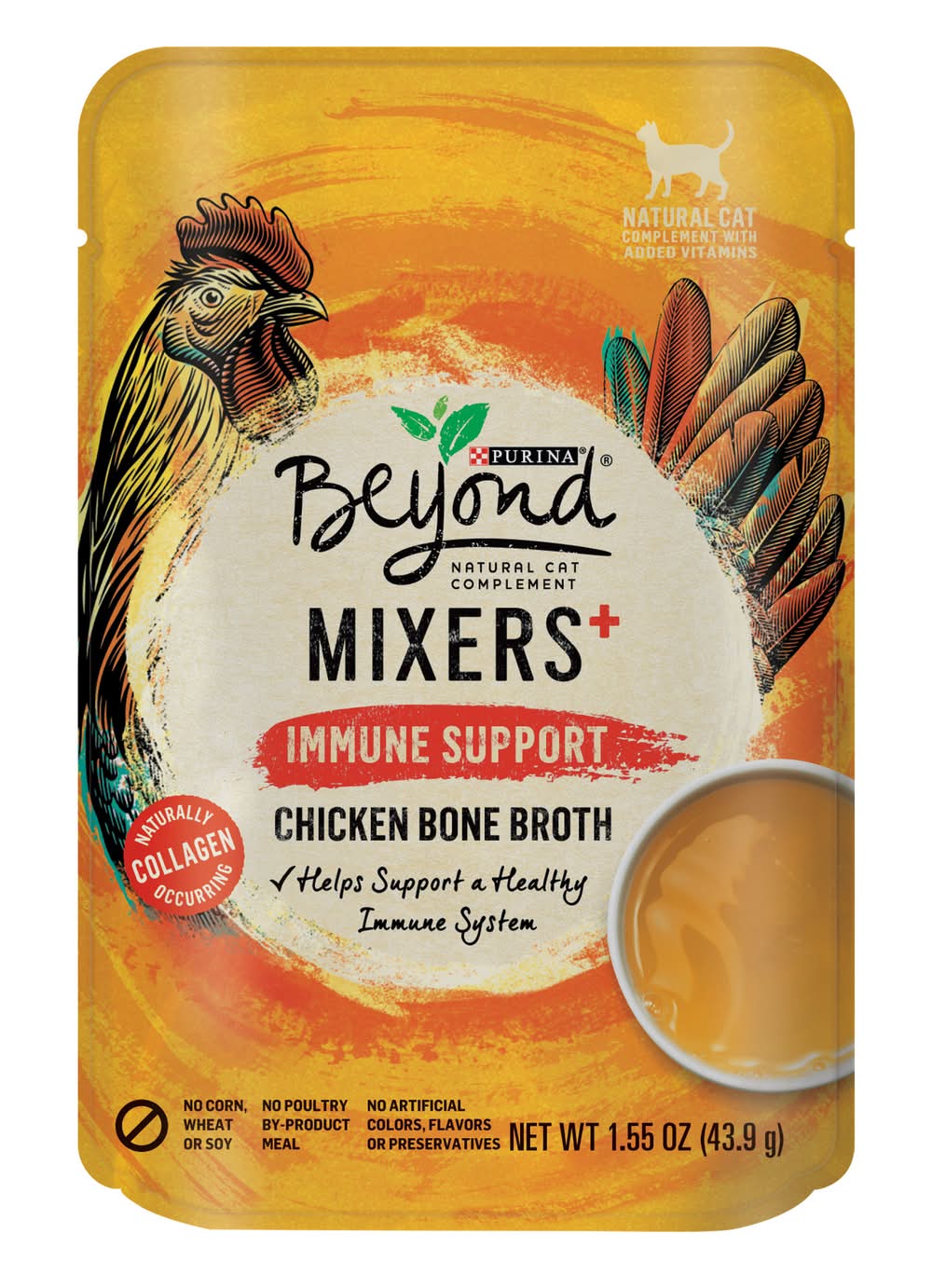 Beyond Purina Beyond Limited Ingredient, Natural Wet Cat Food Complement,  Mixers Immune Support Chicken Bone Broth Delivery Near Me | Order Online |  Uber Eats