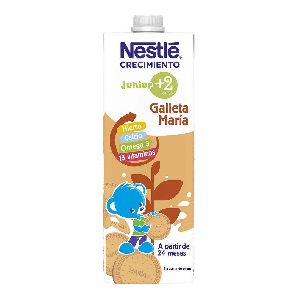 Leche crecimiento NESTLE Energy con galleta maría +2 años 1 lt