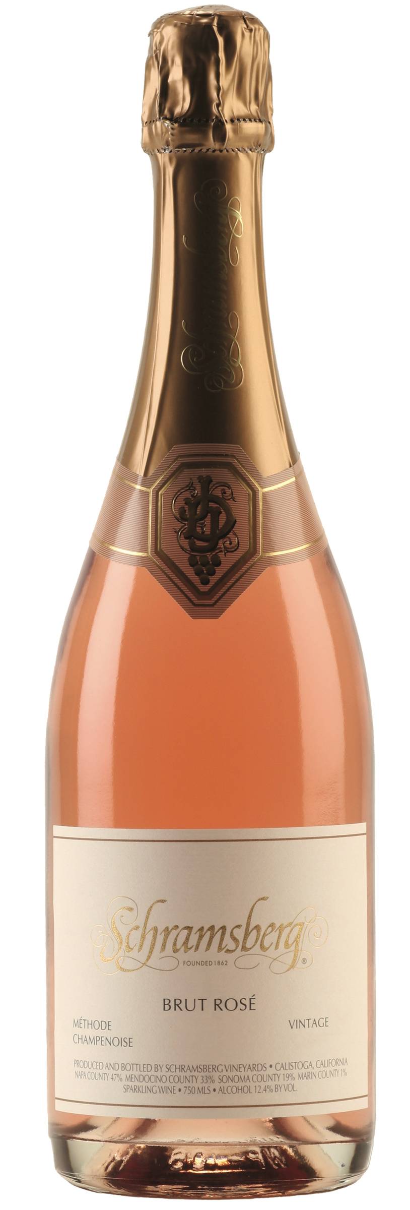 Schramsberg California Brut Rose Wine (750 ml)