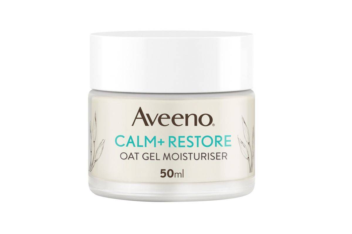 Aveeno Face Calm + Restore Oat Gel Moisturiser 50ml