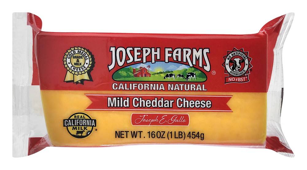 Joseph Farms Mild Cheddar Cheese (16 oz)
