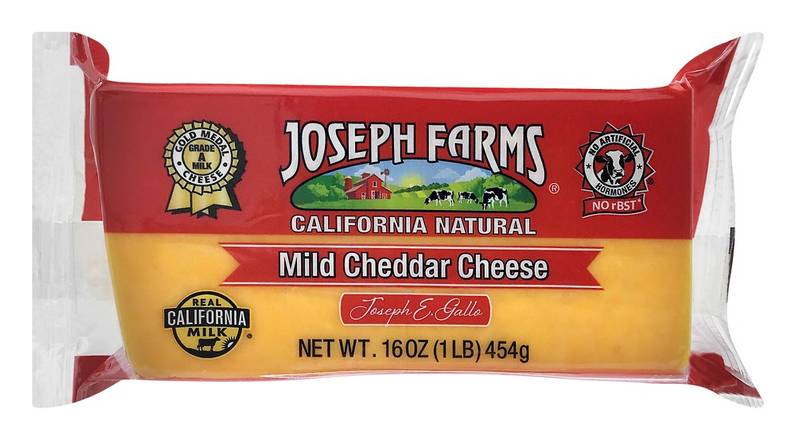 Joseph Farms Mild Cheddar Cheese