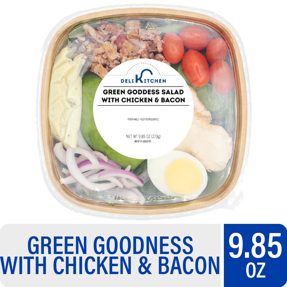 Deli Kitchen Green Goddess Salad With Chicken and Bacon (9.85 oz)