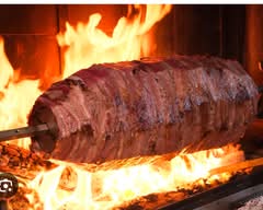 Kebab feu de bois