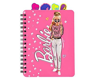 Barbie 4-Tab Spiral Hardcover Journal