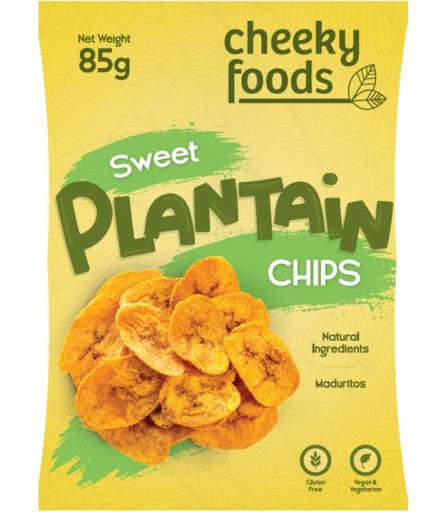 Cheeky Foods Sweet Plaintain Chips (85g)