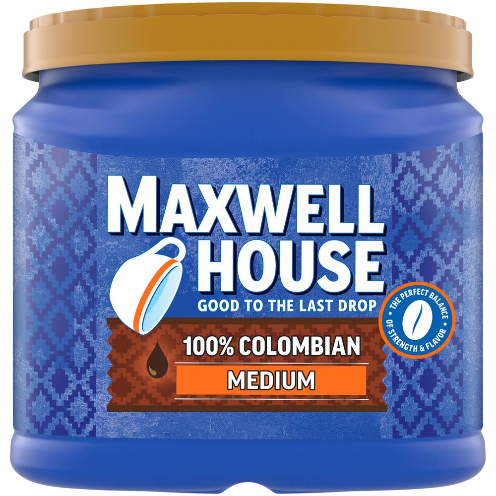 Maxwell House 100% Colombian Medium Roast Coffee (24.5 oz)