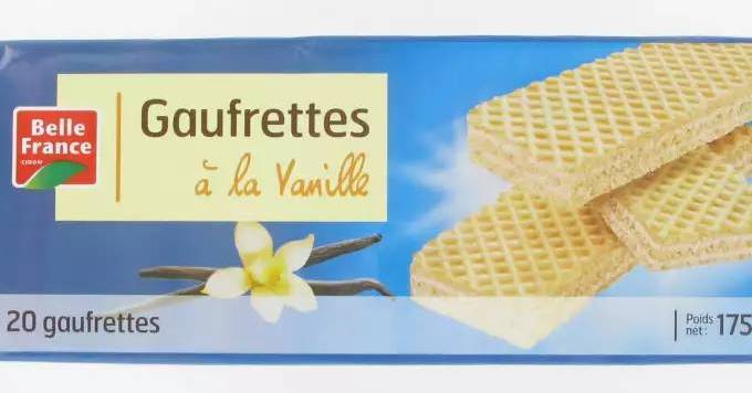 Gaufrette vanille