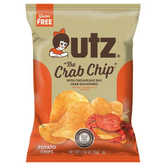 Utz Potato Chips (crab chip)