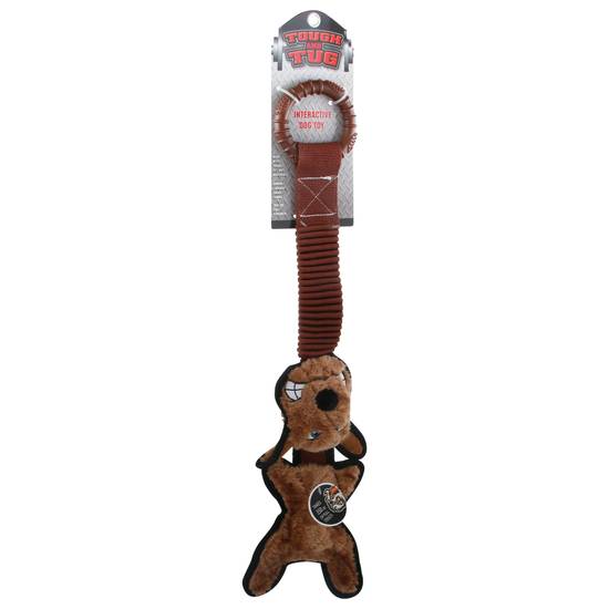 Tough & Tug Interactive Dog Toy (brown)