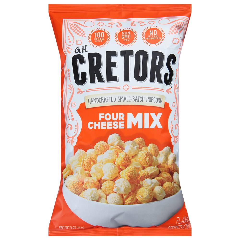 G.H. Cretors Four Cheese Mix Popped Corn (5 oz)