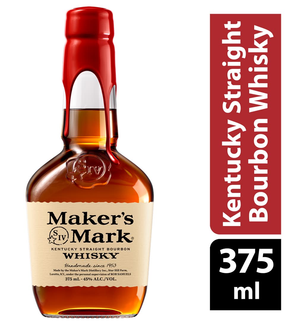 Maker's Mark Handmade Kentucky Straight Bourbon Whisky (375 ml)