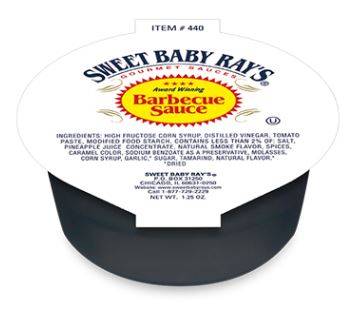 Sweet Baby Ray's - BBQ Sauce Cups - 100 Ct (1X100|1 Unit per Case)