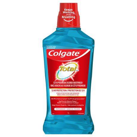 Colgate Pro-Shield 12hr Protection Mouthwash, Peppermint (1 L)