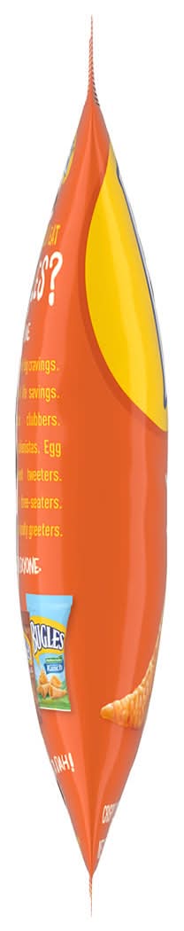 Bugles Nacho Cheese Crispy Corn Snacks 2.5 Oz