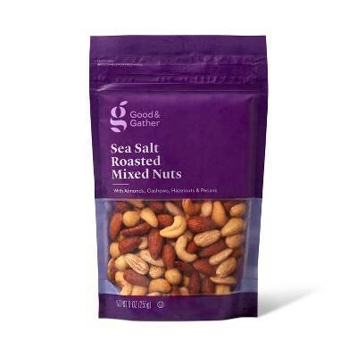 Good & Gather Sea Salt Roasted Mixed Nuts - 9oz - Good & Gathertm