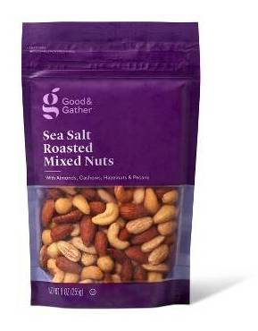 Good & Gather Sea Salt Roasted Mixed Nuts (9 oz)