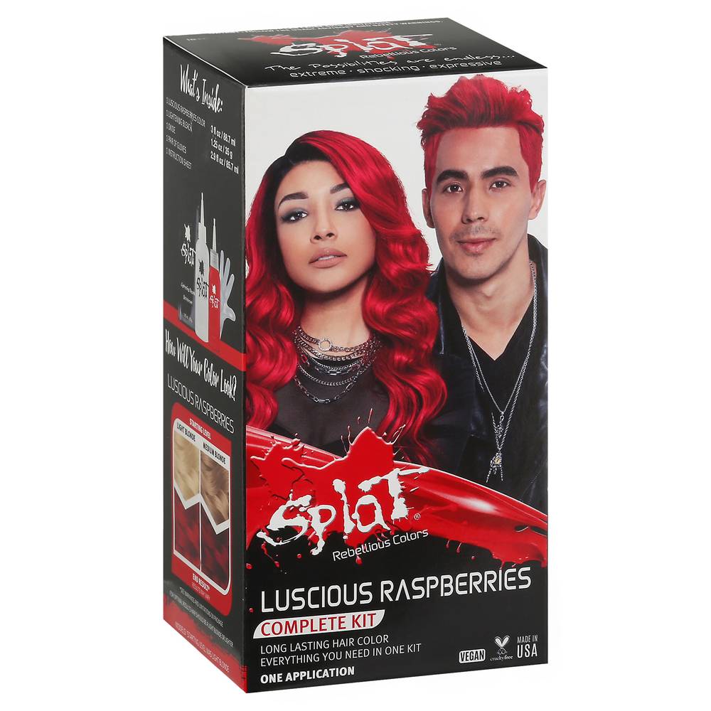 Splat Luscious Raspberries Hair Color Kit (10.2 oz)