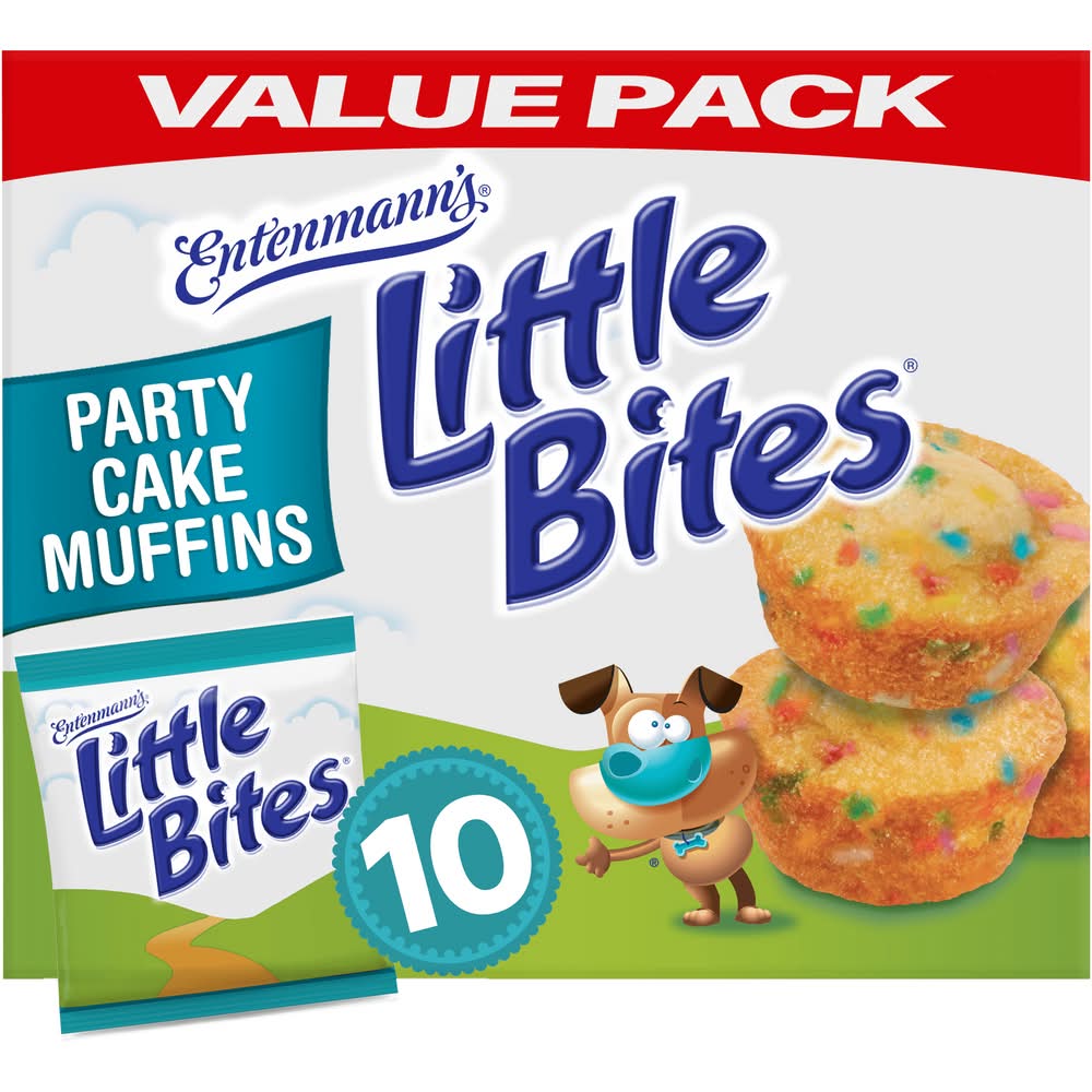 Little Bites Value pack Party Cake Muffins (16.5 oz, 10 ct)
