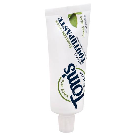 Tom's Of Maine Fluoride-Free Whitening Fresh Mint Toothpaste (3 oz)