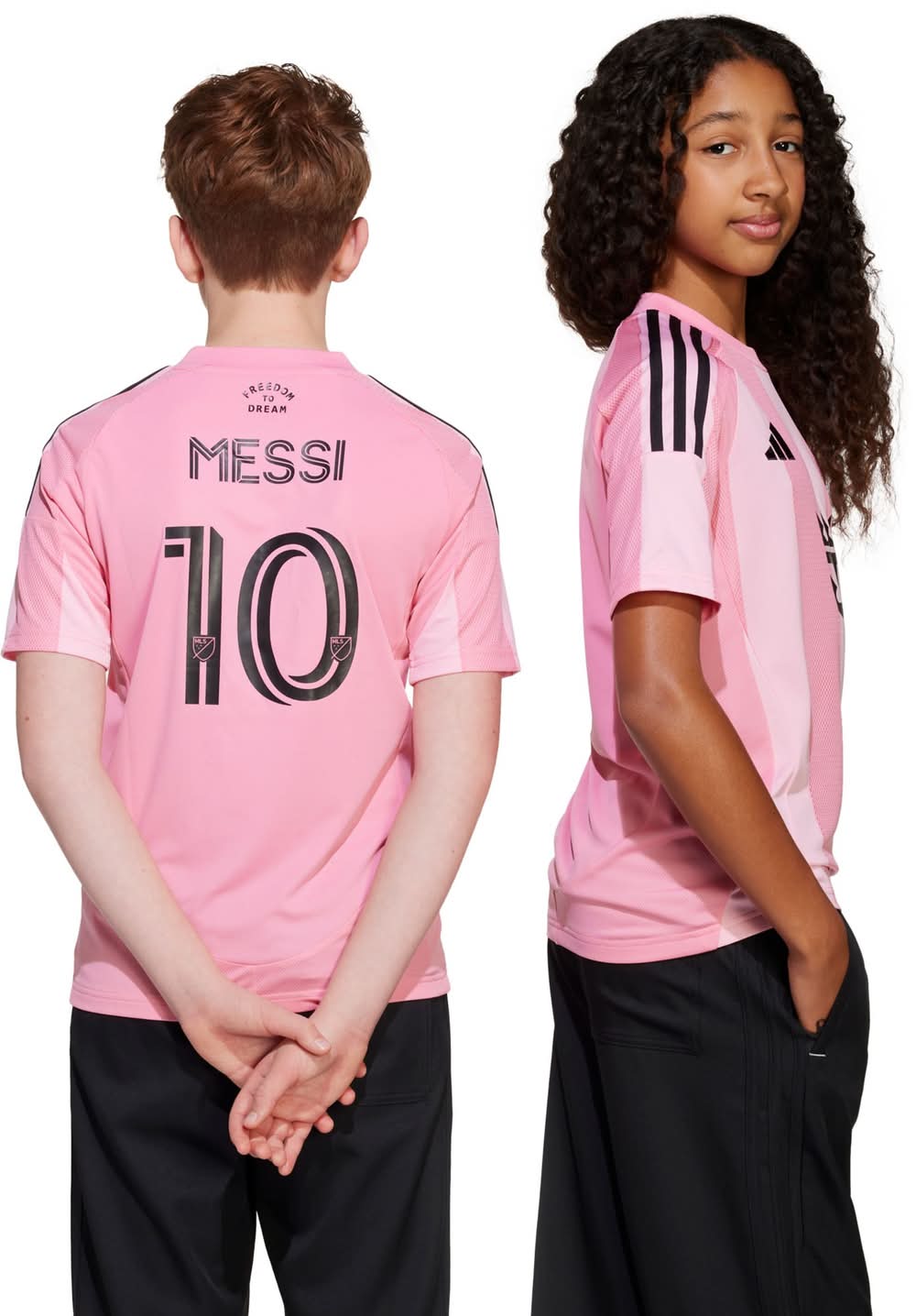 adidas Youth Inter Miami CF Lionel Messi #10 2025 Primary Replica "Euforia" Jersey (S)