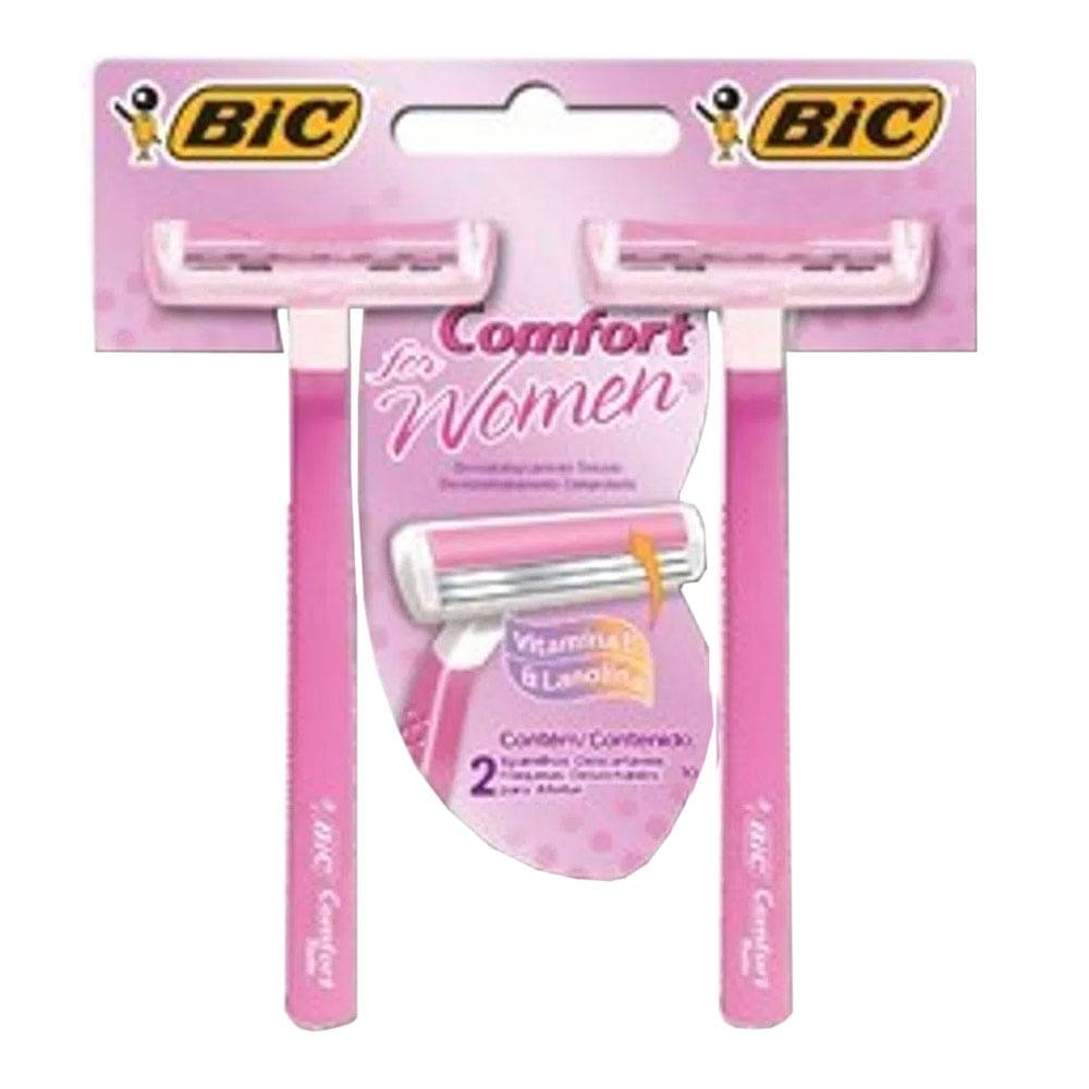 BiC · Aparelho de depilar comfort 2 women (2 un)