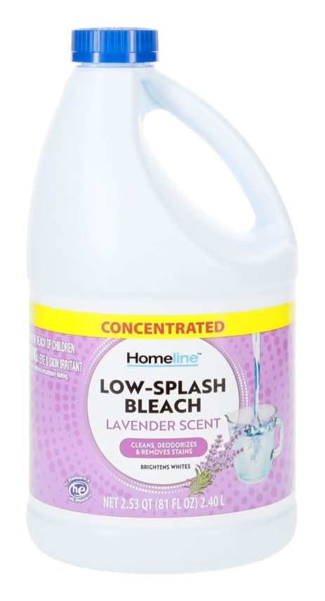 Homeline Low Splash Concentrated Bleach, Lavender (81 fl oz)