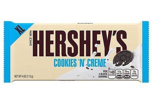Hershe's Cookies 'n' Creme XL 4oz