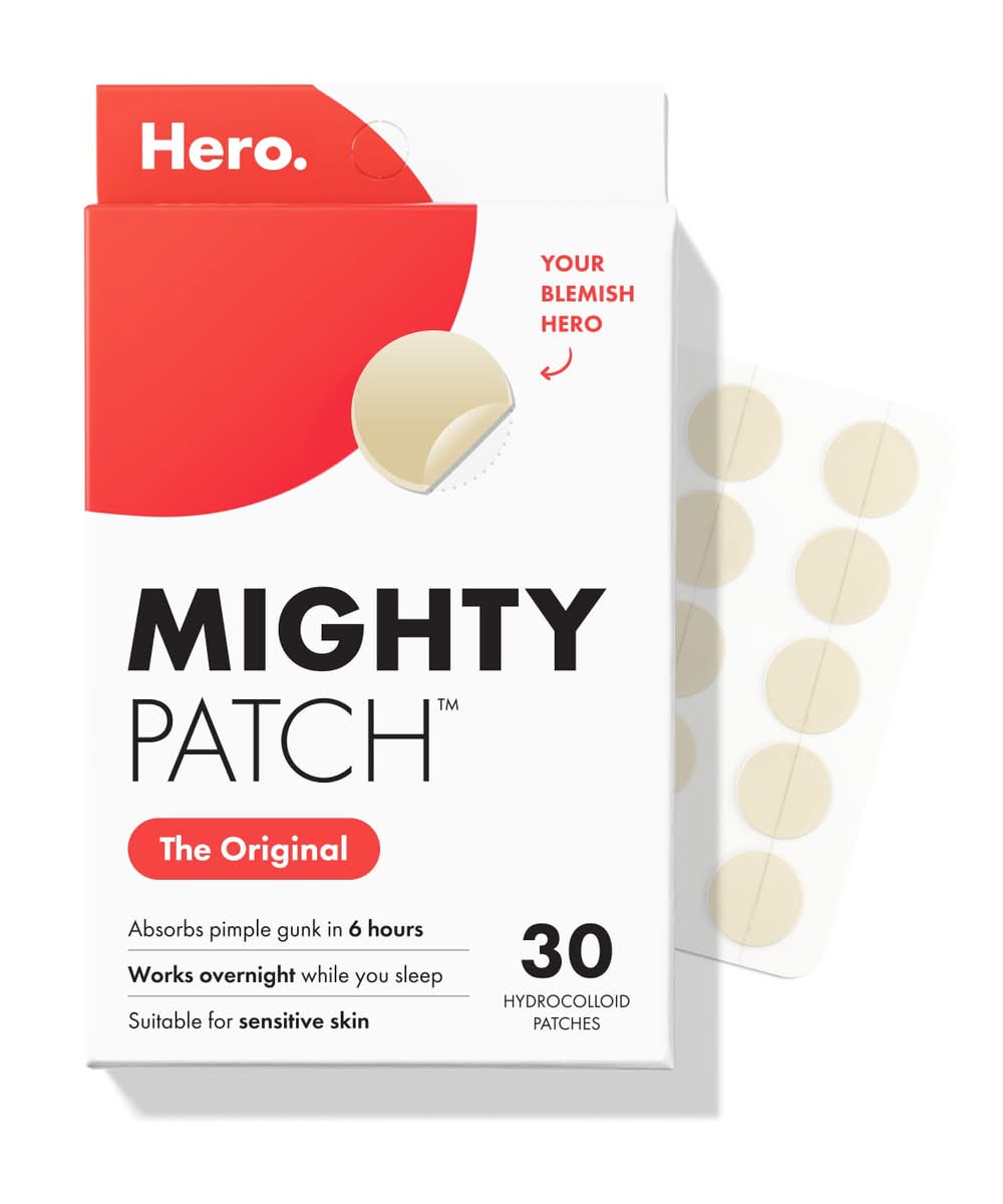 Mighty Patch The Original Acne Pimple Patches (30 ct)