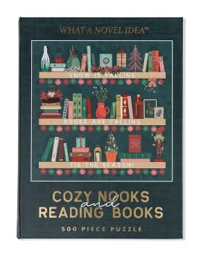 Book Puzzle 500pc - Cozy Nooks