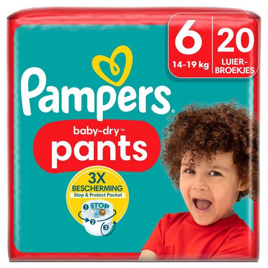 Pampers Baby-Dry Pants Maat 6, 20 Luierbroekjes