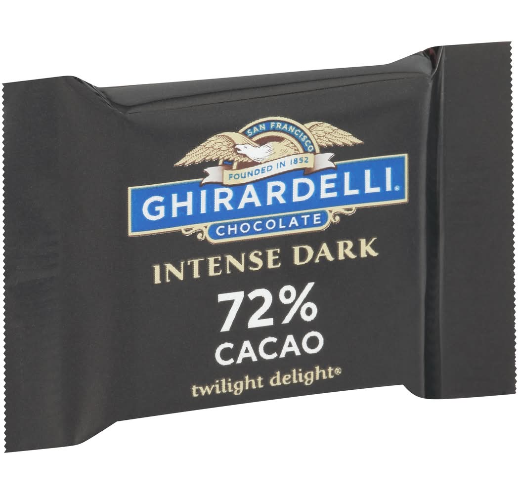 Ghirardelli 72% Cacao Twilight Delight Intense Dark Chocolate