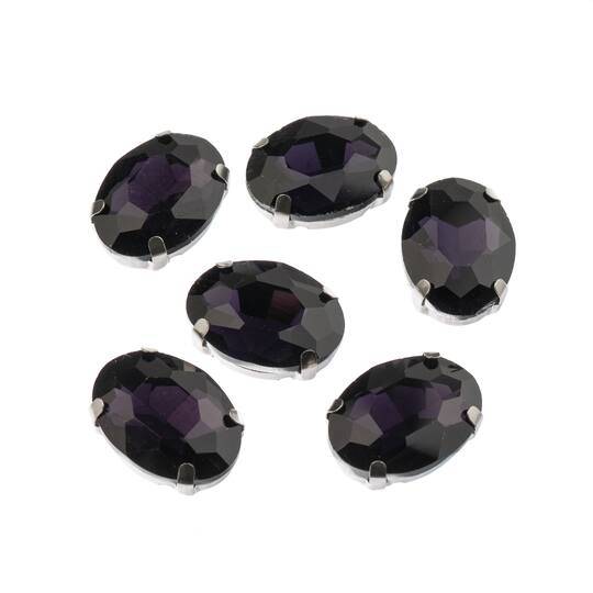 John Bead Crystal Lane 18Mm Sew-On Rhinestones, 6Ct.