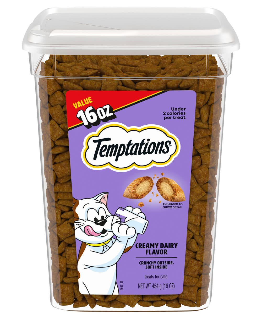 Temptations Treats For Cats Value Size, Creamy Dairy (16 oz)