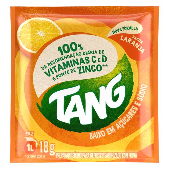 Tang refresco em pó sabor laranja (18 g)