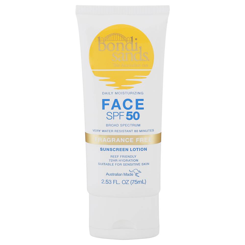 Bondi Sands Broad Spectrum Spf 50 Face Sunscreen Lotion (75 ml)