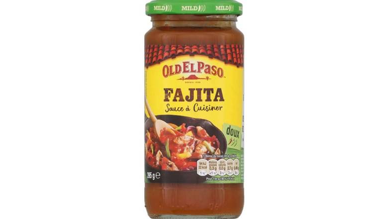 Old El Paso Sauce à cuisiner pour fajitas Le pot de 395g