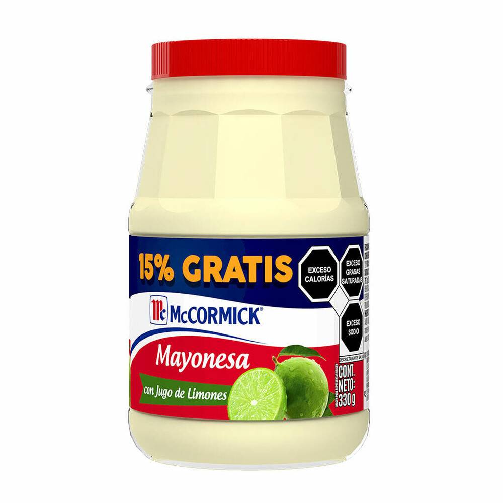Mccormick mayonesa con jugo de limones