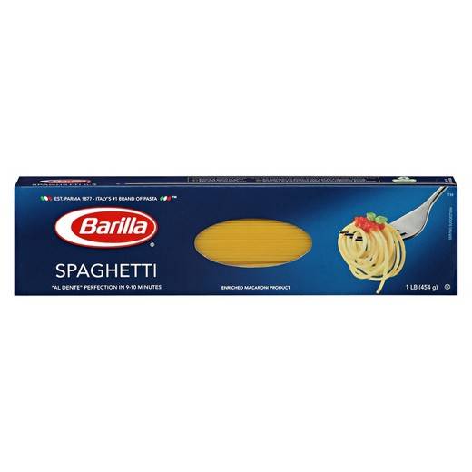 Barilla - Spaghetti Pasta - 20/16 oz (1X20|Case of 1)