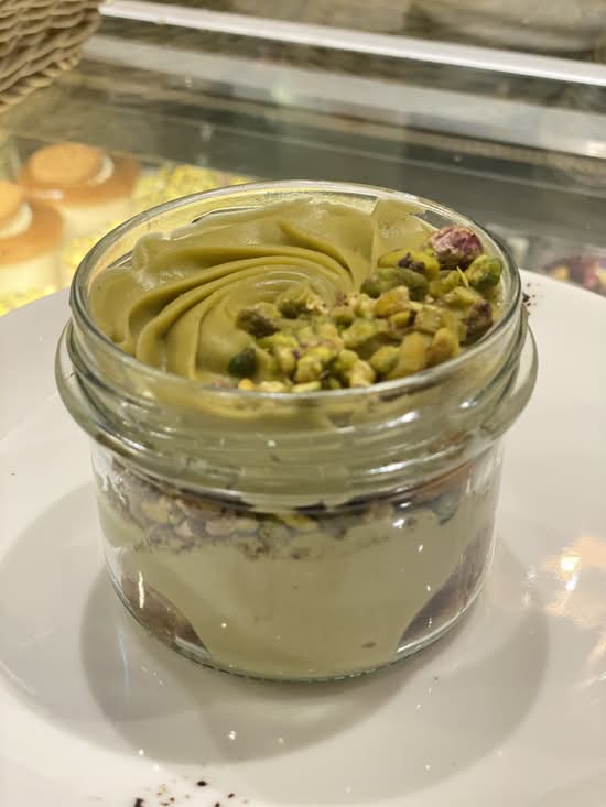 Tiramisu pistacjowe