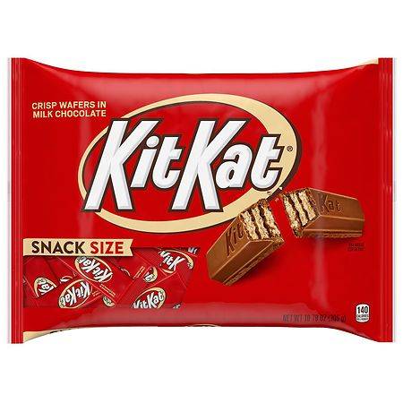 Kit Kat Snack Size, Candy, Bag Milk Chocolate Wafer - 10.78 oz
