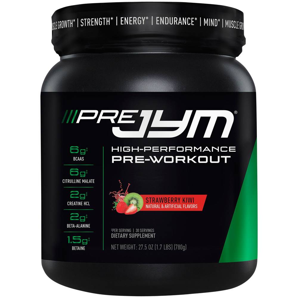 JYM Supplement Science Pre-Workout Powder, Strawberry-Kiwi (27.5 oz)