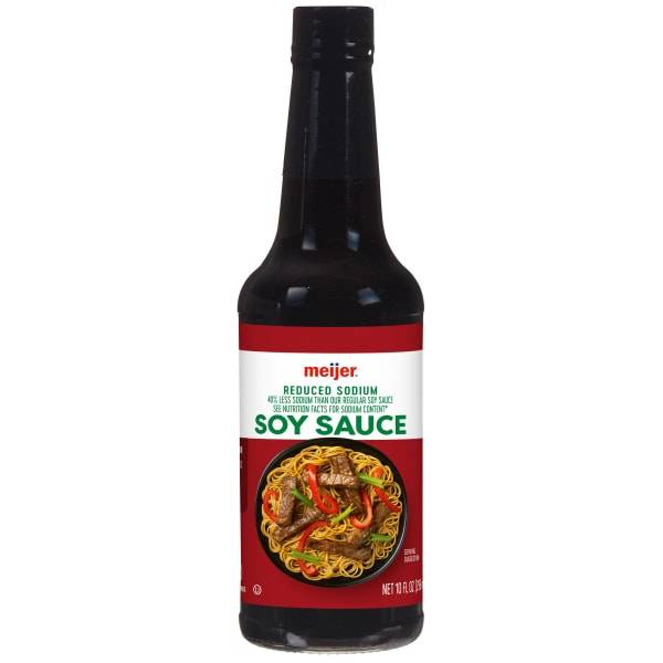 Meijer Reduced Sodium Soy Sauce (10 oz)