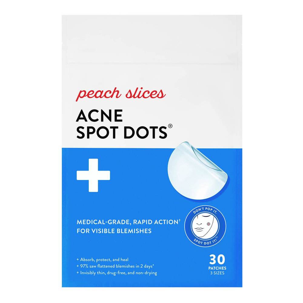 Peach Slices Acne Patches (30 ct)