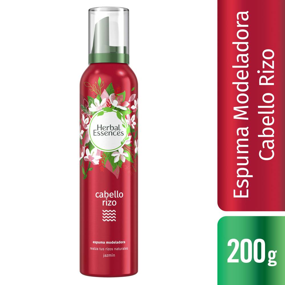 Herbal essences espuma modeladora para cabello rizo (aerosol 200 g)