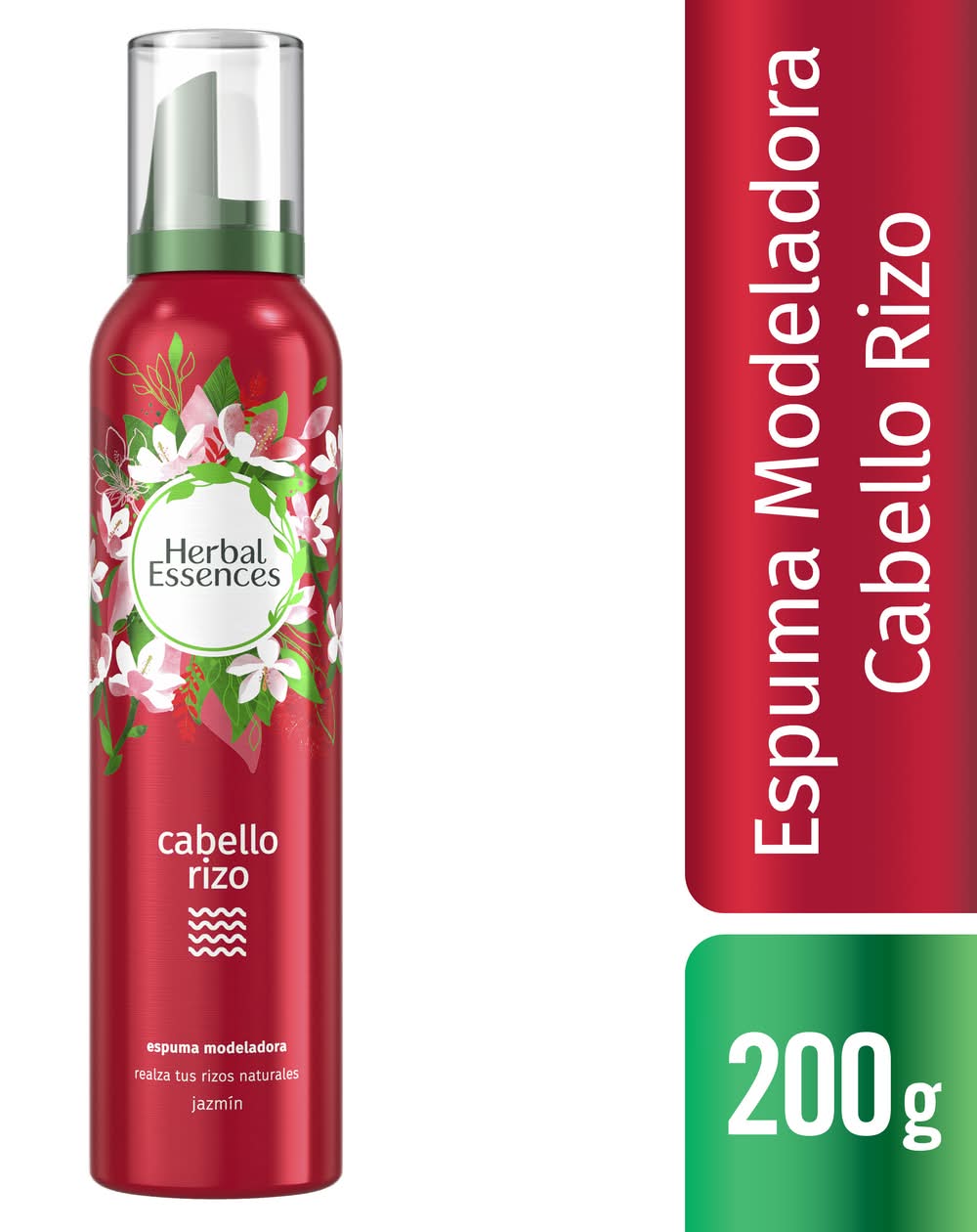 Herbal Essences · Espuma modeladora para cabello rizado, jazmín (200 g)